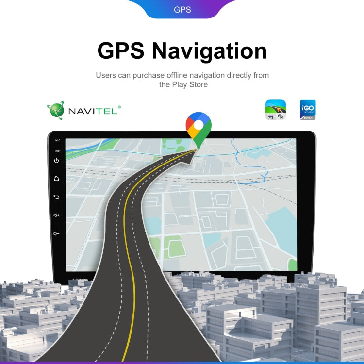9 inch 6+128G Android Universal HD Large Screen Car Bluetooth Player Android GPS Navigation Integrated Machine(Standard+AHD Camera) - Car MP3 & MP4 & MP5 by PMC TechLife | Online Shopping South Africa | PMC TechLife | Buy Now Pay Later Mobicred