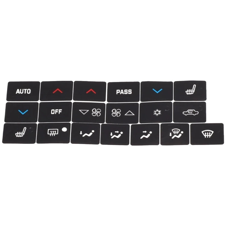 For Buick 2005-2009 Car Air Conditioning Button Repair Sticker - free shipping - PMC TechLife - Order now!