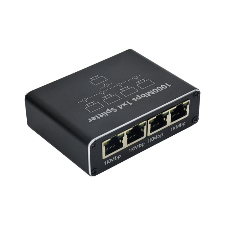 1 To 4 Gigabit Network Splitter Network Sharer RJ45 Network Cable Splitter - Network Hubs by PMC Jewellery | Online Shopping South Africa | PMC Jewellery | Buy Now Pay Later Mobicred