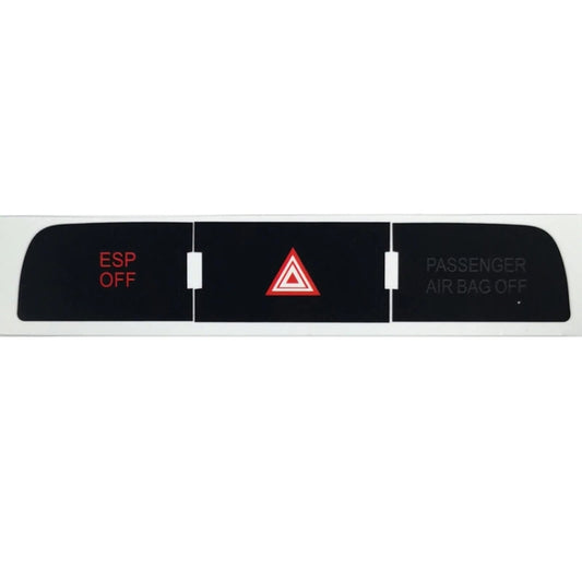 For Audi Q7 Emergency/Double Flash Button Repair Sticker - Decorative Sticker by PMC Jewellery | Online Shopping South Africa | PMC Jewellery | Buy Now Pay Later Mobicred