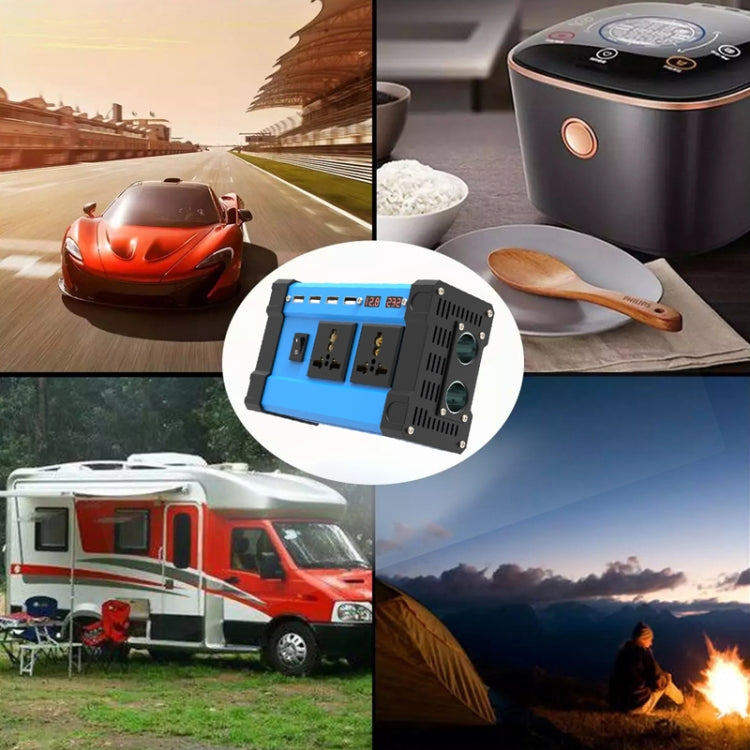 12V To 220V 300W Car Digital Display Inverter - free shipping - PMC TechLife - Order now!