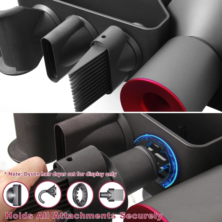 For Dyson Hair Dryer  HD08  Bracket Bathroom Storage Organizer Shelf - Dyson Accessories by PMC TechLife | Online Shopping South Africa | PMC TechLife