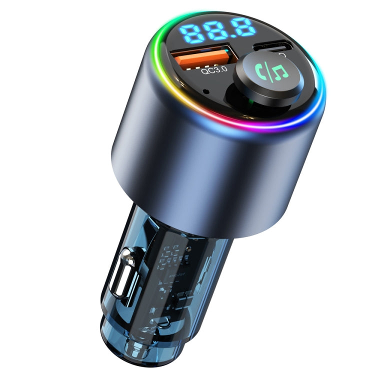 48W Car Bluetooth MP3 Player with Fast Charging(Black) - Bluetooth Car Kits by PMC TechLife | Online Shopping South Africa | PMC TechLife | Buy Now Pay Later Mobicred