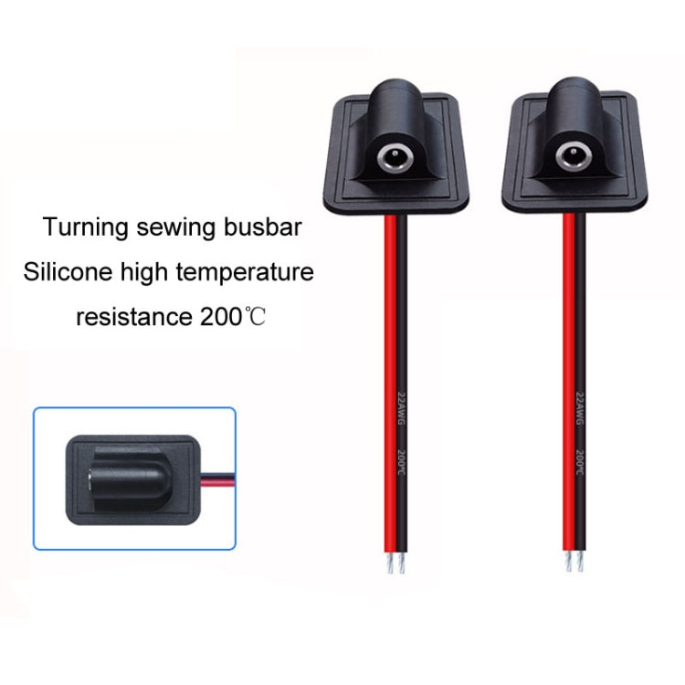 DC5521 Sewing Wire Charging Thermal Products Busbar Cord Protective Equipment Heating Power Cord - free shipping - PMC TechLife - Order now!