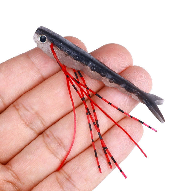6.6cm 5pcs /Pack HENGJIA SO175 Two Color Split Fork Soft Bait Freshwater Fishing Salmon Lures(Color 4) - Fishing Lures by HENGJIA | Online Shopping South Africa | PMC TechLife | Buy Now Pay Later Mobicred