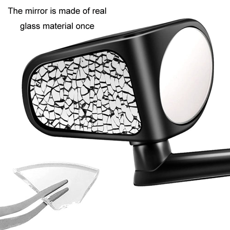 Car Auxiliary Mirror Multi-Function Wide-Angle Rear View Reversing Mirror(White Left) - Convex Mirror & Accessories by PMC TechLife | Online Shopping South Africa | PMC TechLife | Buy Now Pay Later Mobicred