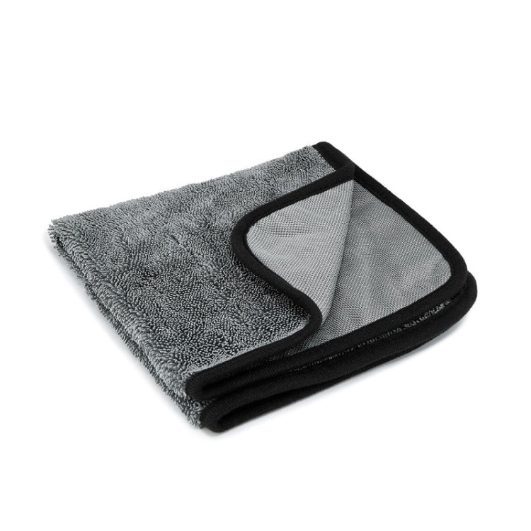 60x90cm Thickened Twisted Braid Cloth Absorbent Car Cleaning Towel(Dark Gray 1pcs) - Car washing supplies by PMC TechLife | Online Shopping South Africa | PMC TechLife | Buy Now Pay Later Mobicred