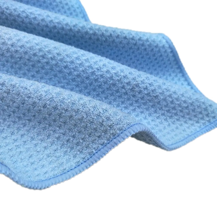 40x40cm Thickened Absorbent Honeycomb Mesh Car Wash Cleaning Towel(Sky Blue) - Car washing supplies by PMC TechLife | Online Shopping South Africa | PMC TechLife | Buy Now Pay Later Mobicred