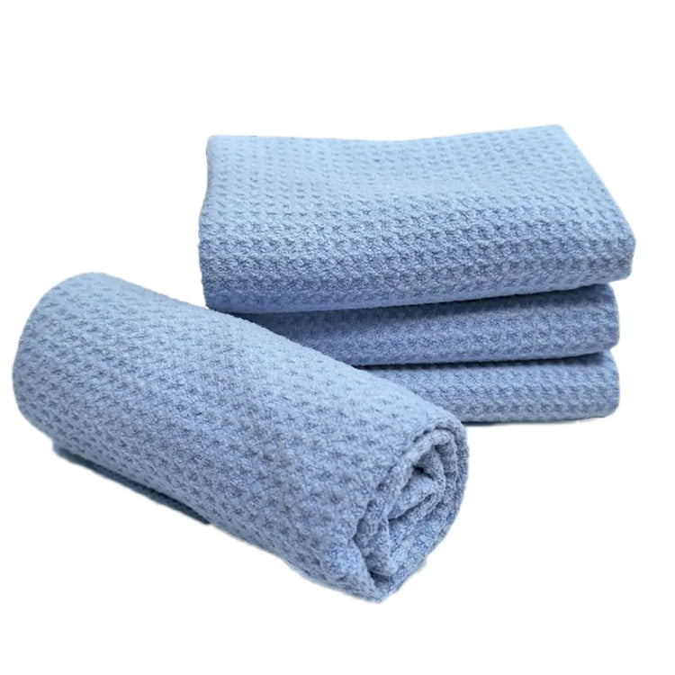 40x40cm Thickened Absorbent Honeycomb Mesh Car Wash Cleaning Towel(Sky Blue) - Car washing supplies by PMC TechLife | Online Shopping South Africa | PMC TechLife | Buy Now Pay Later Mobicred