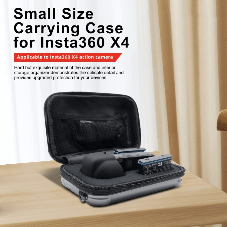 For Insta360 X5 / X4 aMagisn Storage Bag Hard Shell Protective Case(Gray) - free shipping - PMC TechLife - Order now!