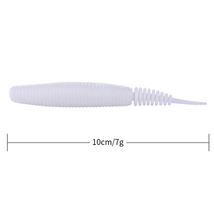 5pcs /Pack HENGJIA SO109 Spaghetti Worm Soft Bait Spiral Fishing Dummy Lures, Size: 10cm 7g(Color 3) - free shipping - PMC TechLife - Order now!