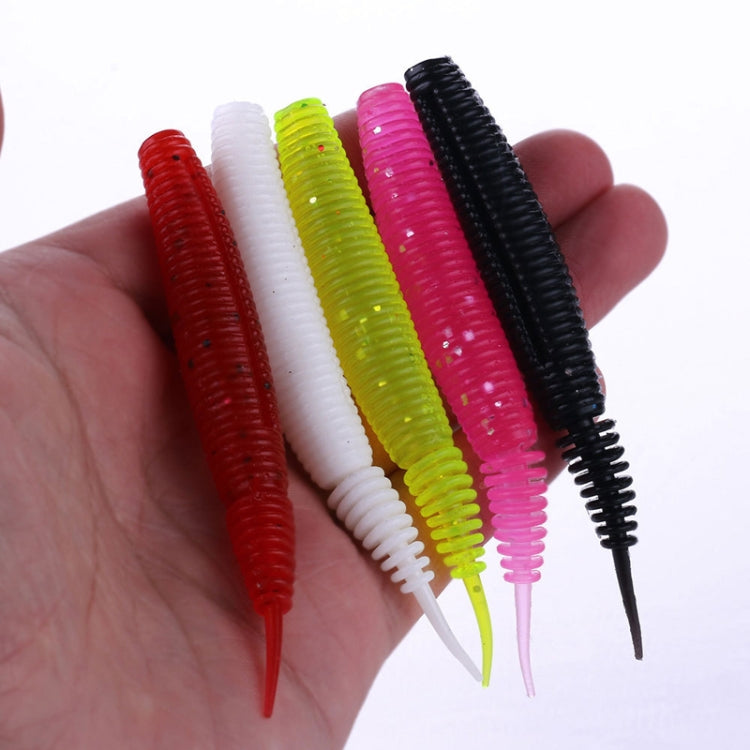 5pcs /Pack HENGJIA SO109 Spaghetti Worm Soft Bait Spiral Fishing Dummy Lures, Size: 10cm 7g(Color 1) - Fishing Lures by HENGJIA | Online Shopping South Africa | PMC TechLife | Buy Now Pay Later Mobicred