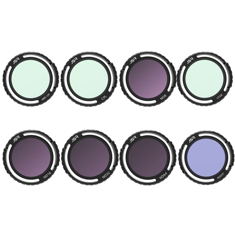 JSR-2050-21 UV+CPL+ND8+ND16+ND32+ND64+NIGHT+STAR For DJI Avata 2 Traverser Filter Accessories Camera Scrim Polarizing Lens - Lens Filter by JSR | Online Shopping South Africa | PMC TechLife | Buy Now Pay Later Mobicred