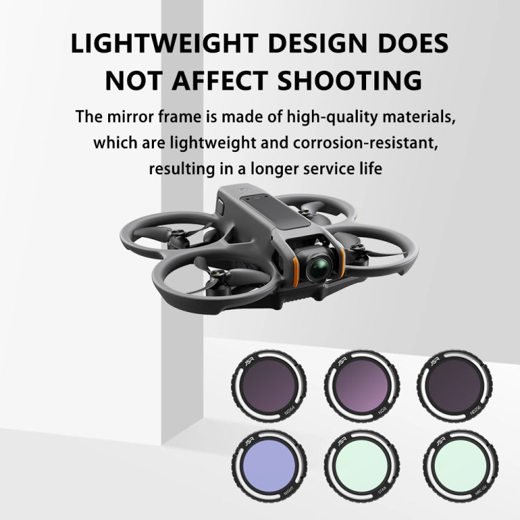 JSR-2050-15 STAR For DJI Avata 2 Traverser Filter Accessories Camera Scrim Polarizing Lens - Lens Filter by JSR | Online Shopping South Africa | PMC TechLife | Buy Now Pay Later Mobicred