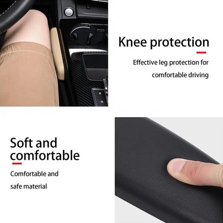 Car Driver Door Booster Pad Center Armrest Box Pad(Beige) - Floor Mats by PMC TechLife | Online Shopping South Africa | PMC TechLife | Buy Now Pay Later Mobicred
