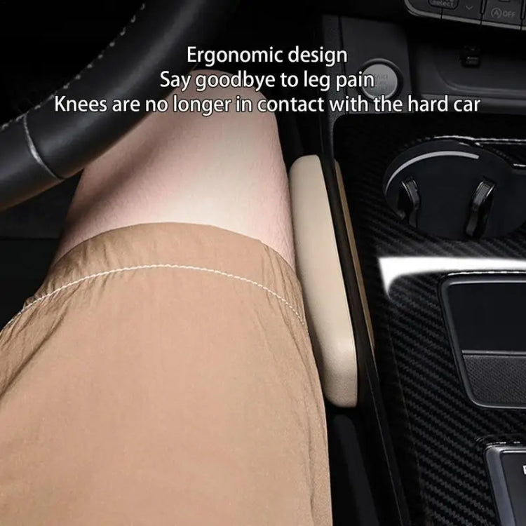 Car Driver Door Booster Pad Center Armrest Box Pad(Beige) - Floor Mats by PMC TechLife | Online Shopping South Africa | PMC TechLife | Buy Now Pay Later Mobicred