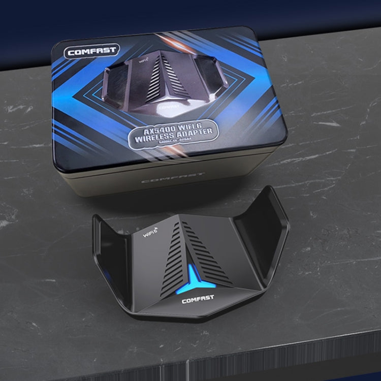 COMFAST CF-979AX WiFi6 5374Mbps USB-C / Type-C Wireless Network Card WiFi Receiver - free shipping - PMC Jewellery - Order now!