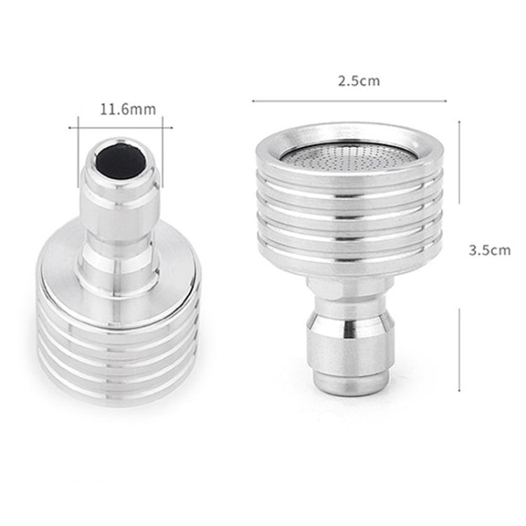 High-pressure Car Wash 1/4 Fast Insert Water Lance Stainless Steel Sprinkler Anti-splash, Specification: 0.3mm Hole - Car Washer & Accessories by PMC TechLife | Online Shopping South Africa | PMC TechLife | Buy Now Pay Later Mobicred
