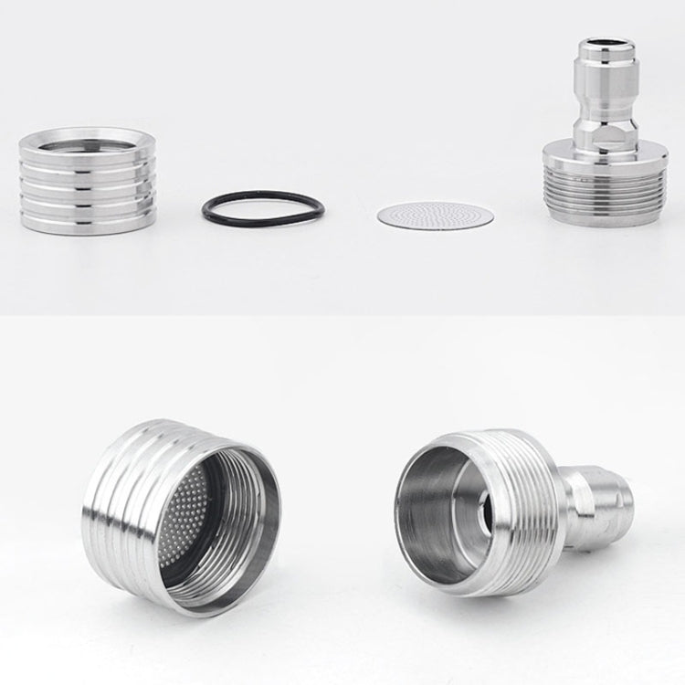 High-pressure Car Wash 1/4 Fast Insert Water Lance Stainless Steel Sprinkler Anti-splash, Specification: 0.5mm Hole - Car Washer & Accessories by PMC TechLife | Online Shopping South Africa | PMC TechLife | Buy Now Pay Later Mobicred