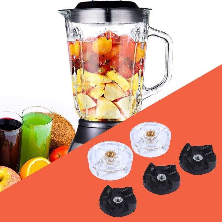 For Magic Bullet 250W Blender Juicer 2pcs Base Gear Blade Gear Replacement Part, Spec: Black Wheel - Kitchen Machine Accessories & Parts by PMC Jewellery | Online Shopping South Africa | PMC Jewellery | Buy Now Pay Later Mobicred