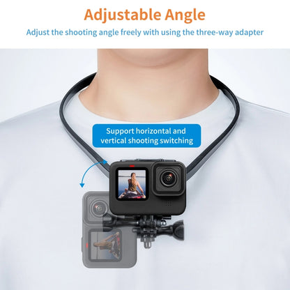 TELESIN Sports Camera Neck Mount First View Vlog Collar Cell Phone Holder(Bracket) - Holder by TELESIN | Online Shopping South Africa | PMC Jewellery