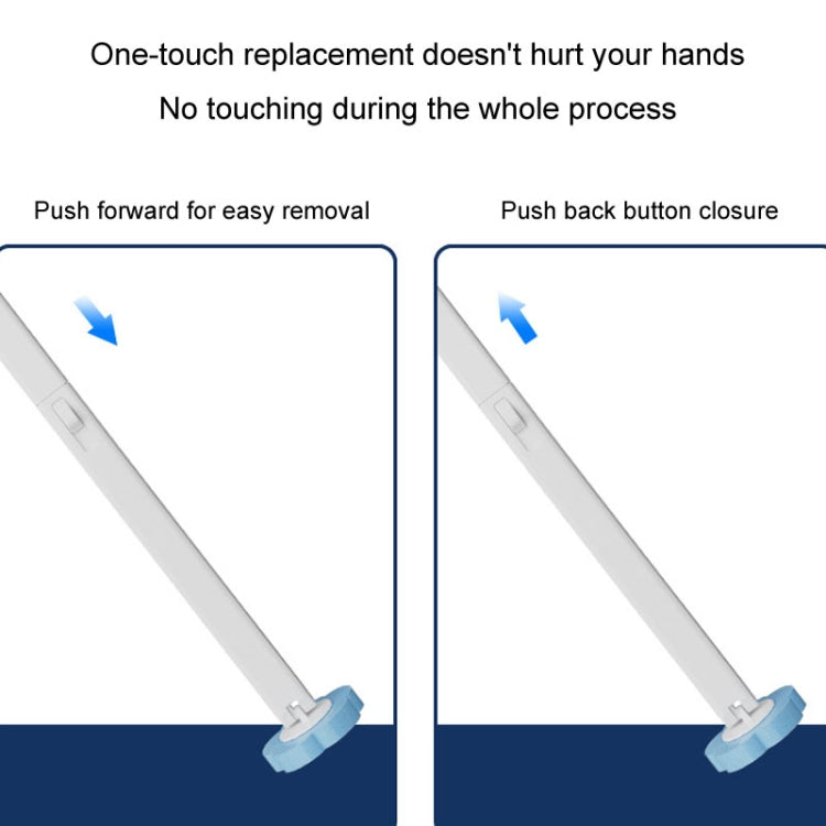 With 6pcs Lemon Scent Brush Heads Disposable Toilet Brush Dissolving Replacement Brush Toilet Cleaning Set - Cleaning Tools by PMc TechLife | Online Shopping South Africa | PMc TechLife | Buy Now Pay Later Mobicred
