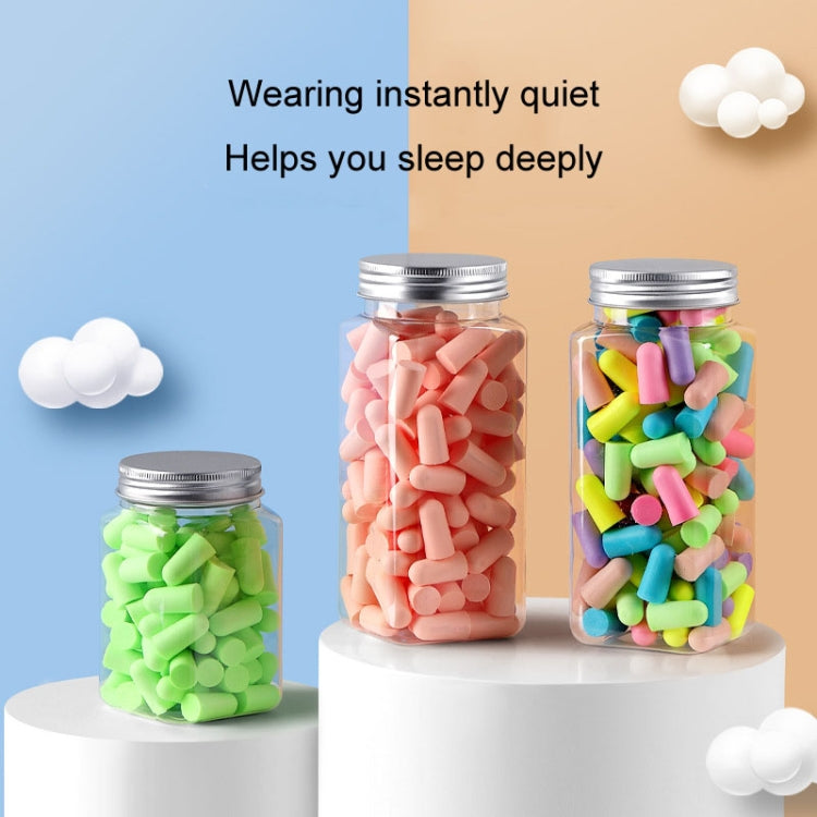 120pcs /Box Memory Foam Earplugs Student Dormitory Sleeping Noise Reduction Soundproof Earplugs(Mixed Colors) - free shipping - PMC TechLife - Order now!