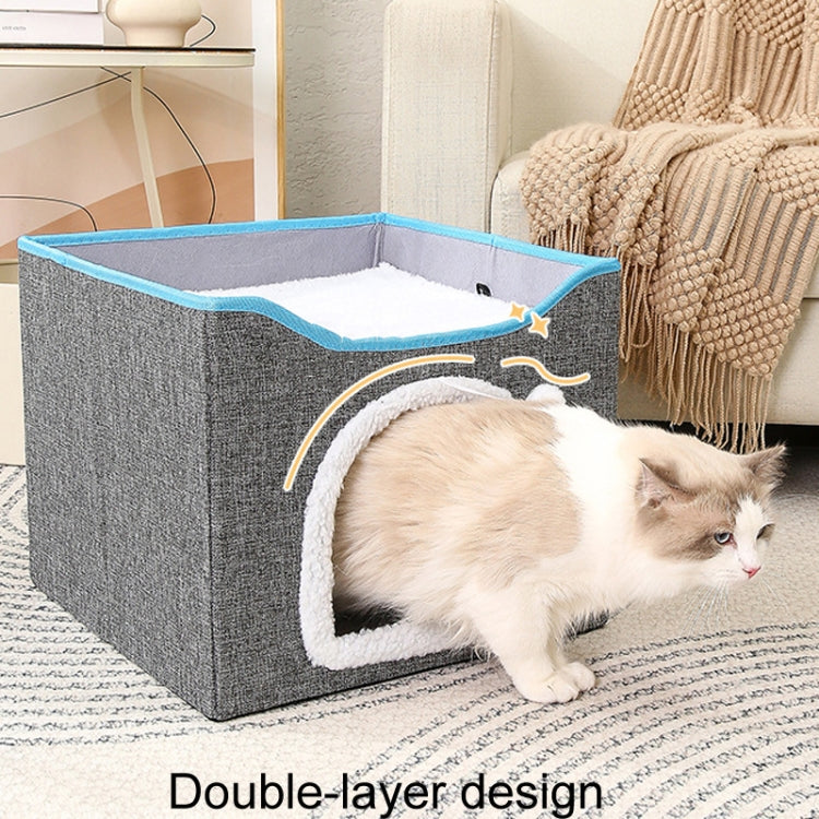 Multifunctional Sisal Cats Scratching Board Foldable Pet Bed(Light Green) - Beds by PMC TechLife | Online Shopping South Africa | PMC TechLife | Buy Now Pay Later Mobicred