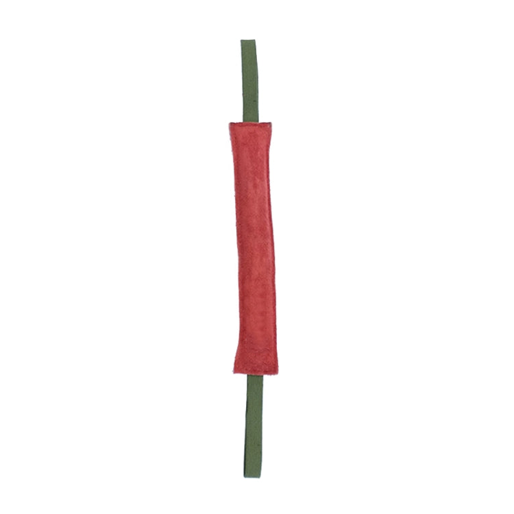 6.7 x 40cm Cowhide Training Dog Bite Stick Pet Toning Toys(Brick Red) - Training Aids by PMC Jewellery | Online Shopping South Africa | PMC Jewellery | Buy Now Pay Later Mobicred