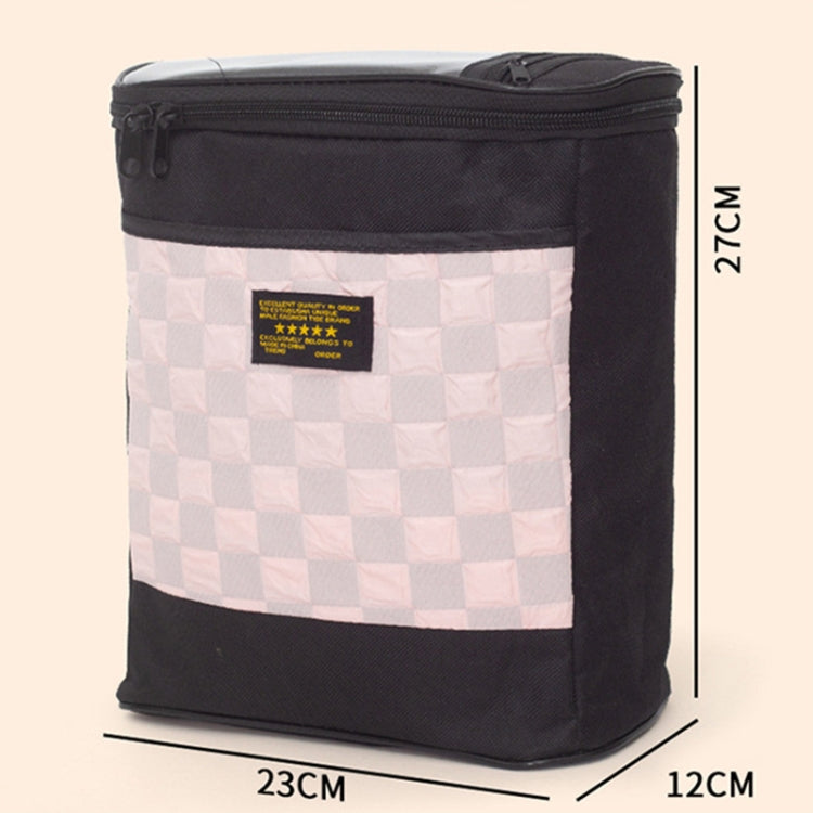 Electric Bike Riding Hanging Bag Large Capacity Waterproof Bicycle Front Hanging Bag(Grey) - Bicycle Bags by PMC TechLife | Online Shopping South Africa | PMC TechLife | Buy Now Pay Later Mobicred