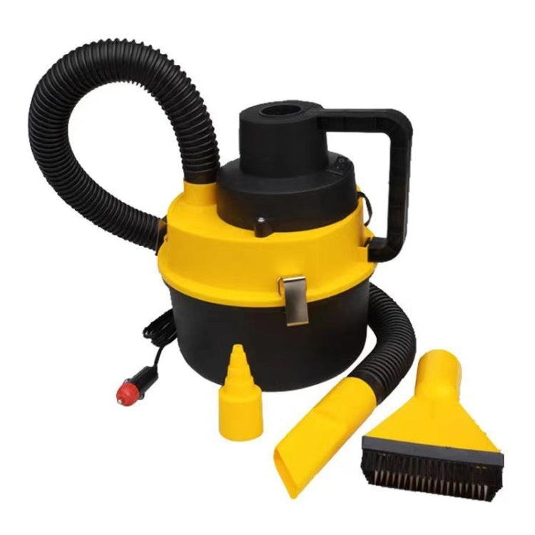 Vehicle Vacuum Cleaner For Wet And Dry Use Large Round Tub Car Cleaning Tool, Style: 12V Car Model - Vacuum Cleaner by PMC TechLife | Online Shopping South Africa | PMC TechLife | Buy Now Pay Later Mobicred