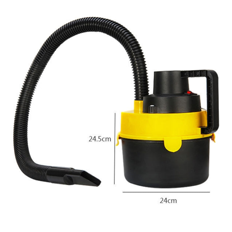 Vehicle Vacuum Cleaner For Wet And Dry Use Large Round Tub Car Cleaning Tool, Style: 12V Car Model - Vacuum Cleaner by PMC TechLife | Online Shopping South Africa | PMC TechLife | Buy Now Pay Later Mobicred