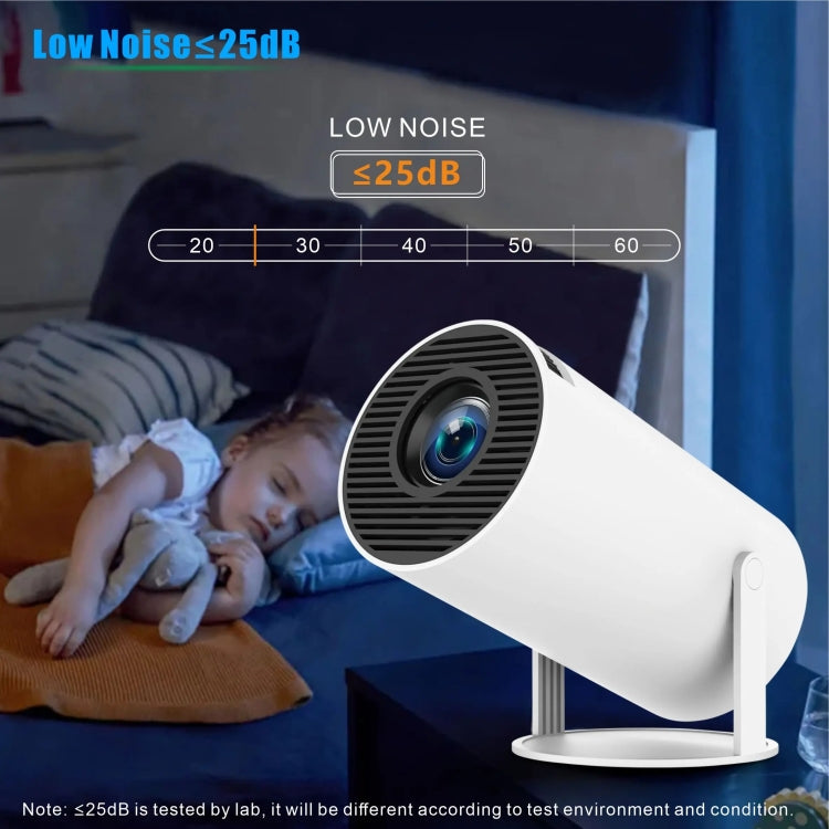 HY300 PRO Smart Projector Android 11.0 System 120 Lumen Portable Projector(US Plug) - Mini Projector by PMC TechLife | Online Shopping South Africa | PMC TechLife | Buy Now Pay Later Mobicred