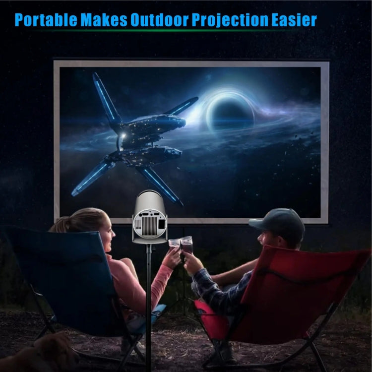 HY300 PRO Smart Projector Android 11.0 System 120 Lumen Portable Projector(UK Plug) - Mini Projector by PMC TechLife | Online Shopping South Africa | PMC TechLife | Buy Now Pay Later Mobicred