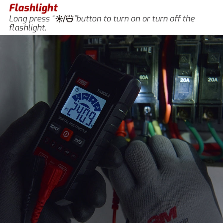 TASI TA806A Fully Automatic Universal Table Home Portable Automatic Recognition Universal Table - Current & Voltage Tester by TASI | Online Shopping South Africa | PMC TechLife | Buy Now Pay Later Mobicred