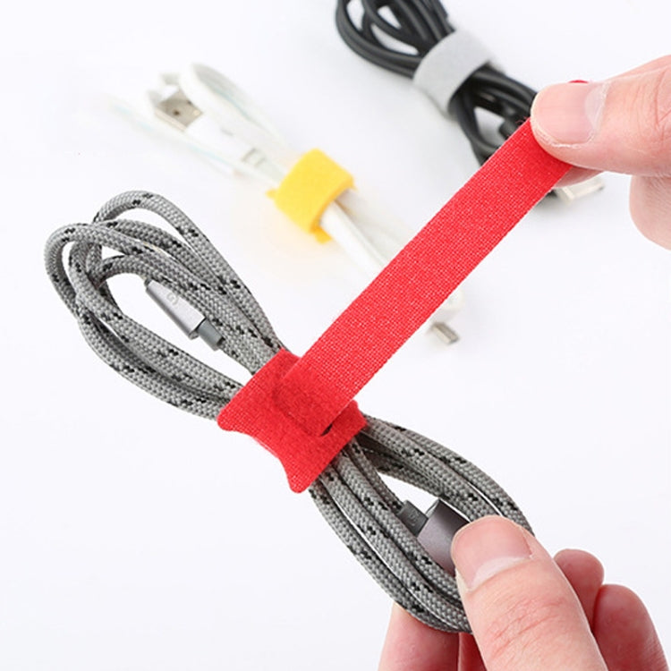 20pcs Nylon Fixed Packing Tying Strap Data Cable Storage Bundle, Model: 12 x 200mm Red - Cable Organizer by PMC Jewellery | Online Shopping South Africa | PMC Jewellery | Buy Now Pay Later Mobicred