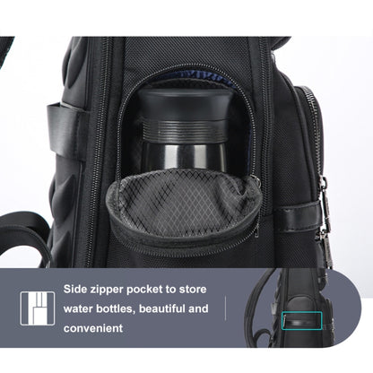 Bopai 61-121601 Large Capacity Waterproof Business Laptop Backpack With USB+Type-C Port(Black) - Backpack by Bopai | Online Shopping South Africa | PMC Jewellery | Buy Now Pay Later Mobicred