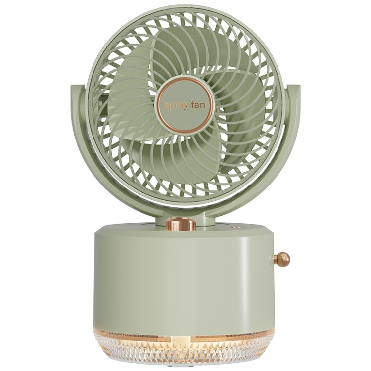 USB Charging Cooler Air Conditioning Fan Desktop Cooling Fan Swing Humidifier(Green) - Electric Fans by PMC Jewellery | Online Shopping South Africa | PMC Jewellery | Buy Now Pay Later Mobicred