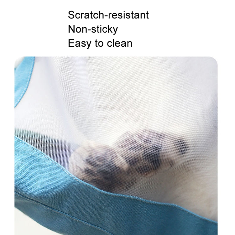 Handheld Large Capacity Breathable Exposed Canvas Cat Bag Outdoor Portable Pet Bag(Green) - Pet Bags by PMC TechLife | Online Shopping South Africa | PMC TechLife | Buy Now Pay Later Mobicred