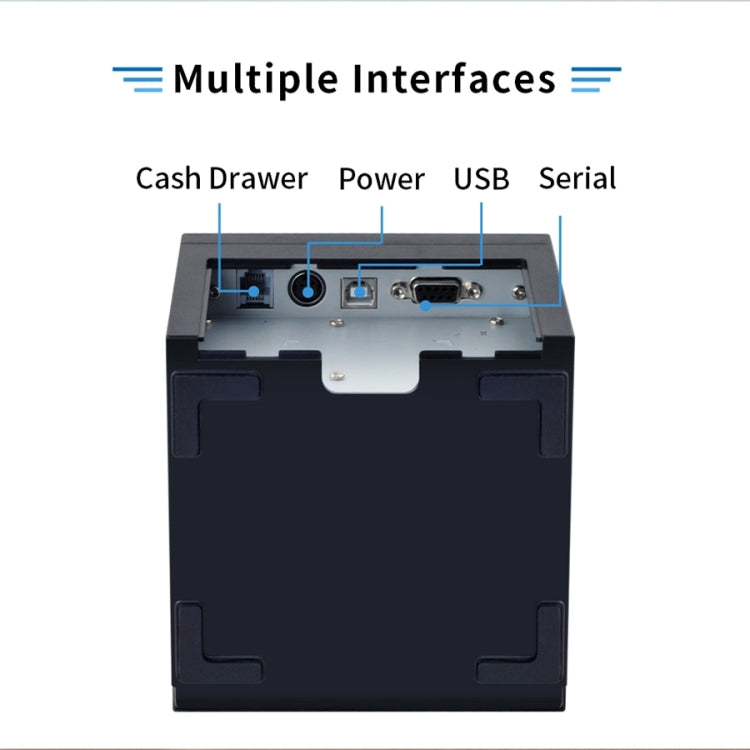 Xprinter XP-R330H 80mm Thermal Receipt Printer Sports Lottery Ticket Cashier Printer(UK Plug) - free shipping - PMC TechLife - Order now!