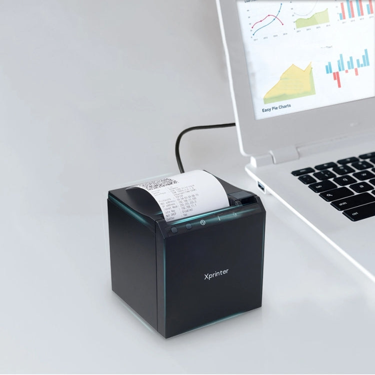 Xprinter XP-R330H 80mm Thermal Receipt Printer Sports Lottery Ticket Cashier Printer(EU Plug) - free shipping - PMC TechLife - Order now!