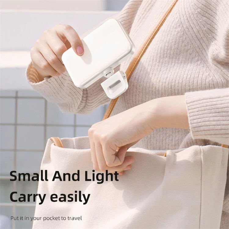 66 LEDs Selfie Fill Light Rechargeable 3 Modes Clip-on Pocket Light For Phone, Laptop, Tablet Meeting(Black) - Selfie Light by PMC TechLife | Online Shopping South Africa | PMC TechLife | Buy Now Pay Later Mobicred