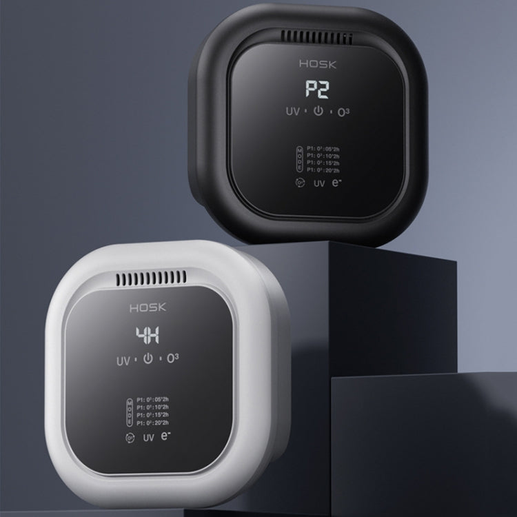 HOSK XT-01 UV Pet Air Purifier Household Deodorant Ozone Generator, Size: USB Plug(Black) - free shipping - PMC TechLife - Order now!