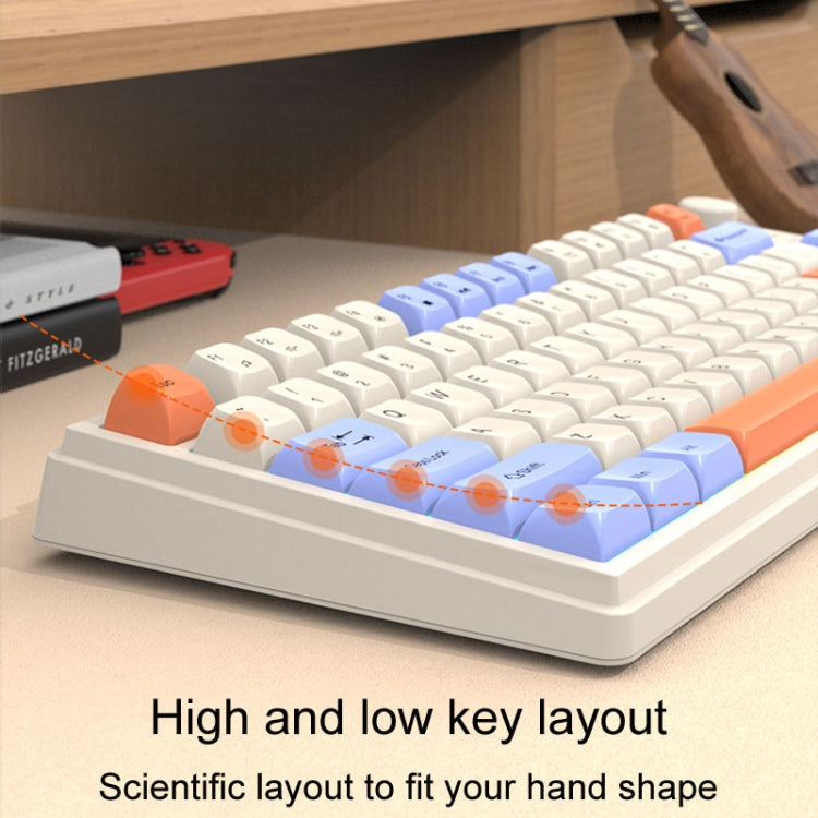 XUNSVFOX K81 Laptop Gaming Office Wired Illuminated Keyboard(Violet) - free shipping - PMC Jewellery - Order now!