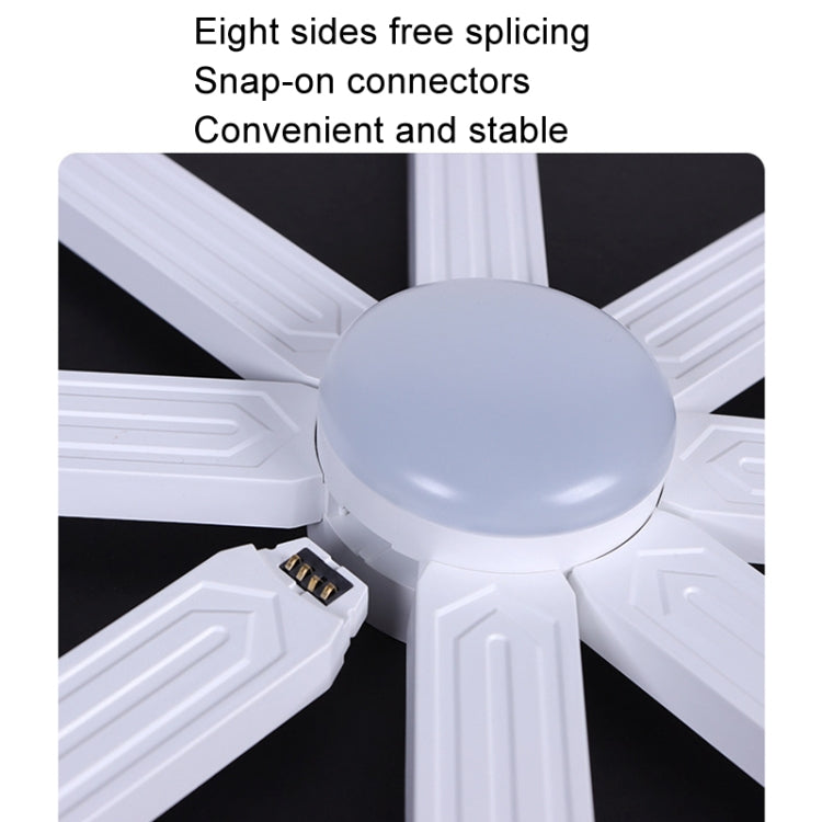 JSK-P30 9 Sections Smart WiFi Bluetooth Splicing Atmosphere Light Sound Control Constellation Light Support Amazon Alexa / Google Assistant / DuerOS EU Plug(White) - Novelty Lighting by PMC TechLife | Online Shopping South Africa | PMC TechLife | Buy Now Pay Later Mobicred