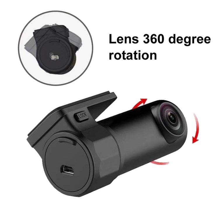 S600 1080P Wifi Dash Cam 170 Degree Wide Angle Lens Hidden Car Driving Recorder(Black) - Car DVRs by PMC TechLife | Online Shopping South Africa | PMC TechLife | Buy Now Pay Later Mobicred