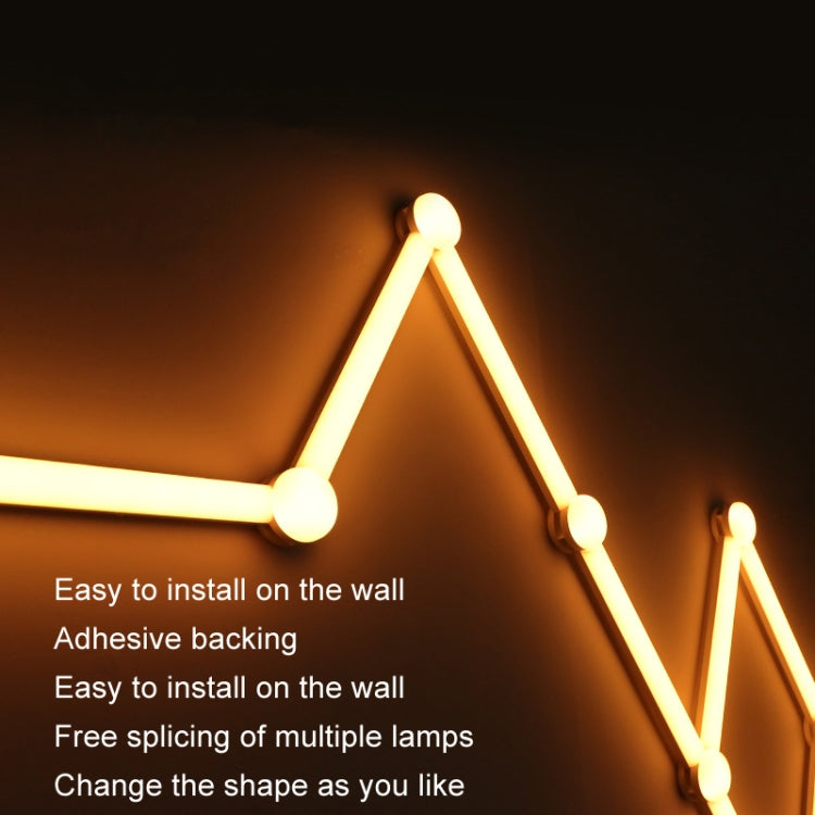 JSK-P26 Smart WiFi Bluetooth Version RGB Direct Illumination Phantom Splicing Light, Support Amazon Alexa / Google Assistant / DuerOS, Style: 9 Sections+AU Plug Adapter(White) - Novelty Lighting by PMC TechLife | Online Shopping South Africa | PMC TechLife | Buy Now Pay Later Mobicred