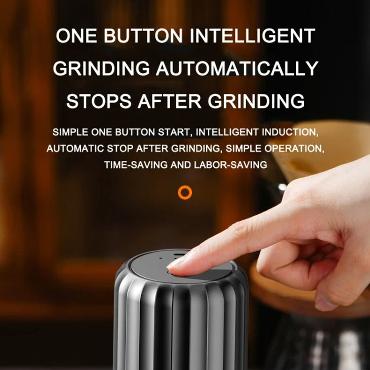 USB Automatic Wireless Electric Portable Coffee Grinder(White) - Coffee Machine & Accessories by PMC TechLife | Online Shopping South Africa | PMC TechLife | Buy Now Pay Later Mobicred