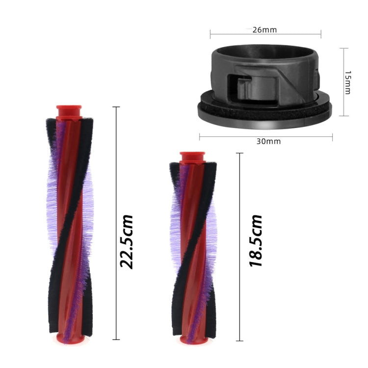 For Dyson V6 DC59 DC62 SV03 Vacuum Cleaner Brush Head Roller Bar, Spec: End Cap - free shipping - PMc TechLife - Order now!