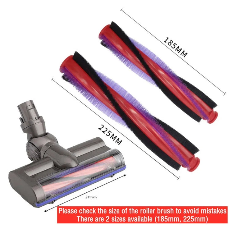 For Dyson V6 DC59 DC62 SV03 Vacuum Cleaner Brush Head Roller Bar, Spec: End Cap - free shipping - PMc TechLife - Order now!